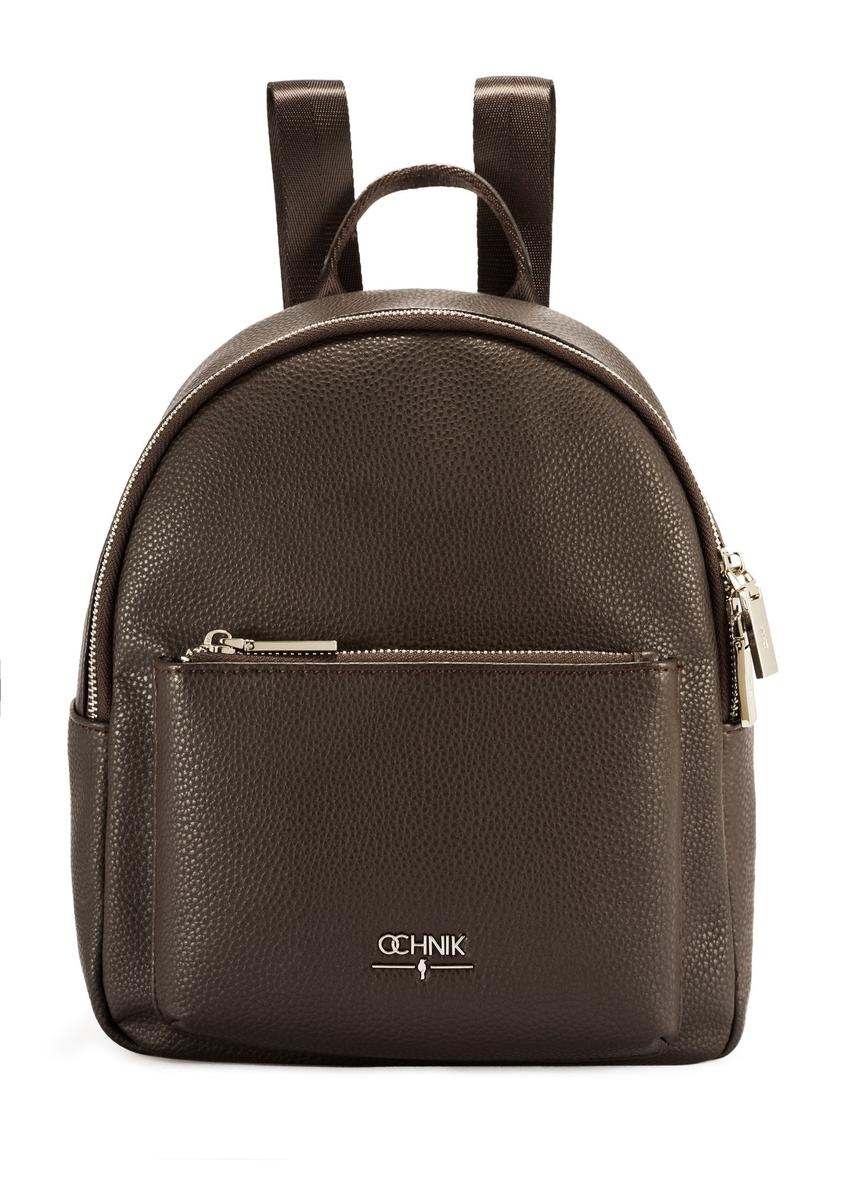 Dark brown women's backpack TOREC-0996-1H(Z26)
