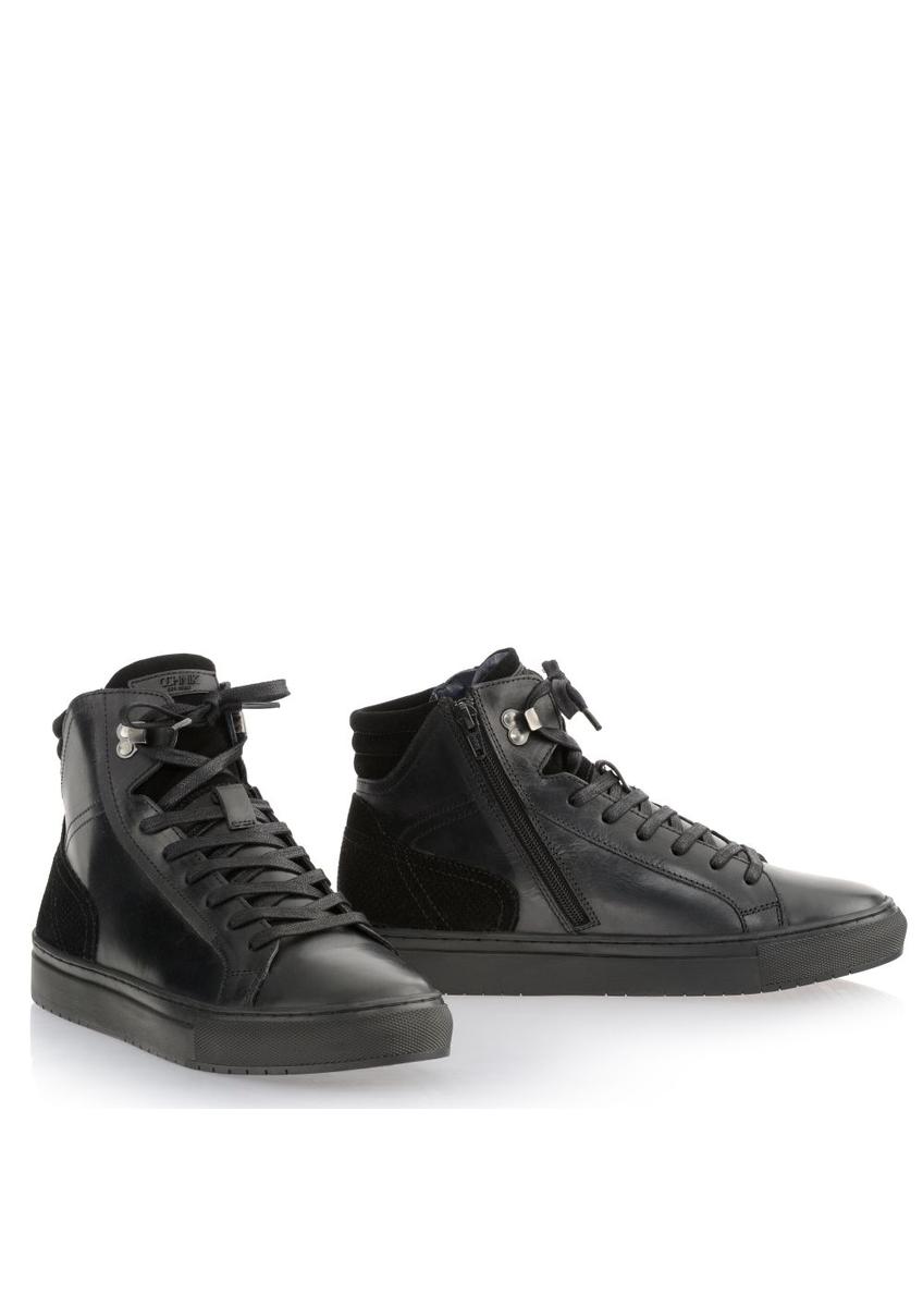 Men's leather sneakers BUTYM-0258B-99(Z23)