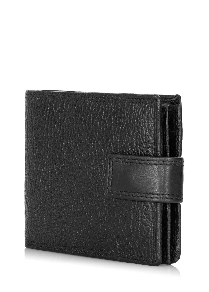 Men's leather wallet with snap closure PORMS-0533A-99(Z25)