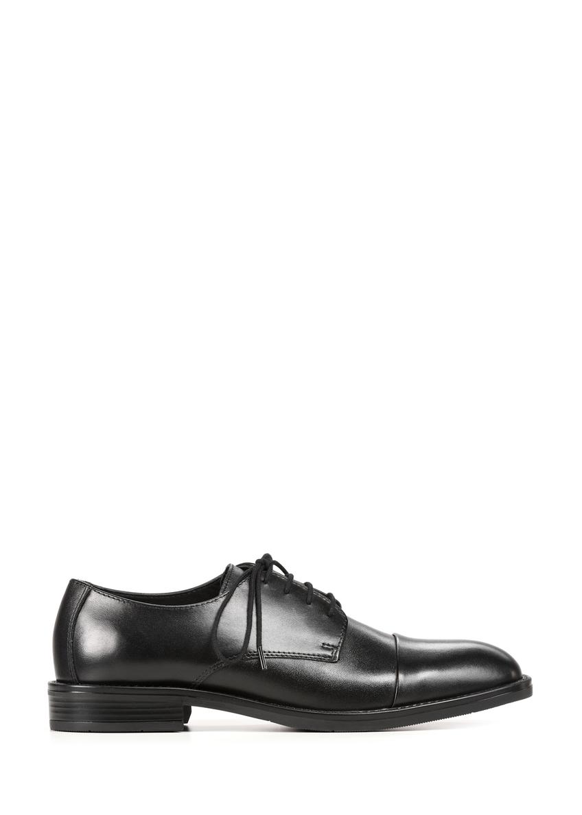Black leather men's shoes BUTYM-0512-99(Z25)