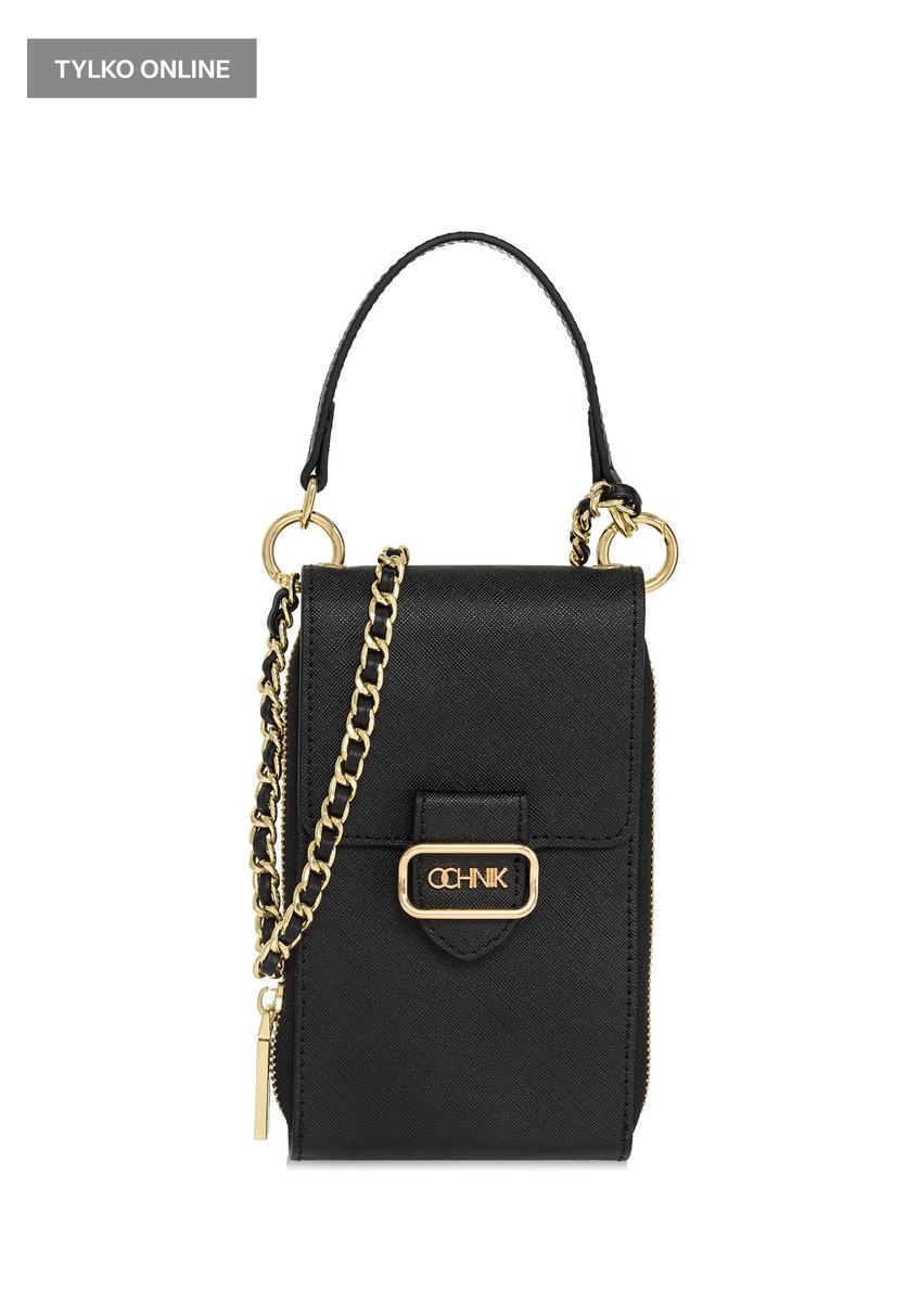 Black women's bag on a chain TOREC-1010-99(W25)