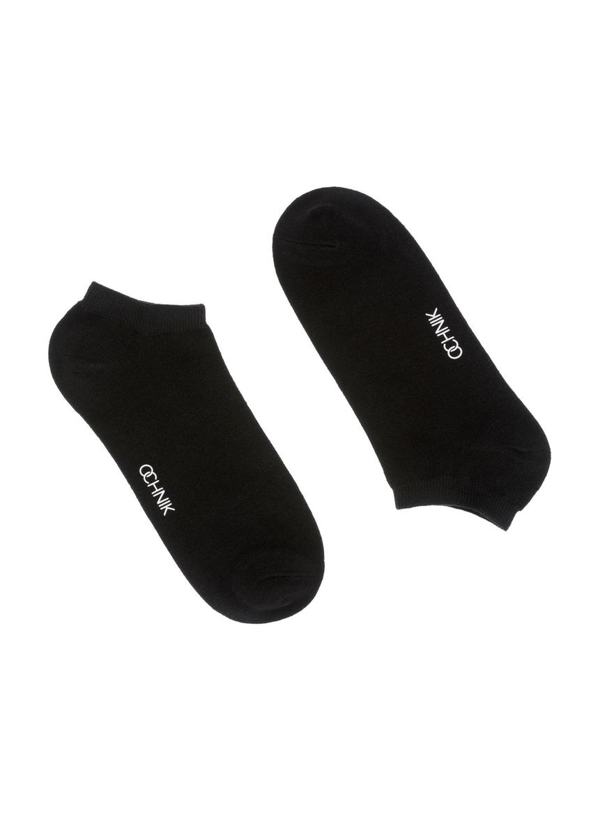 Short black men's socks SKAMT-0151B-99(W25)-01