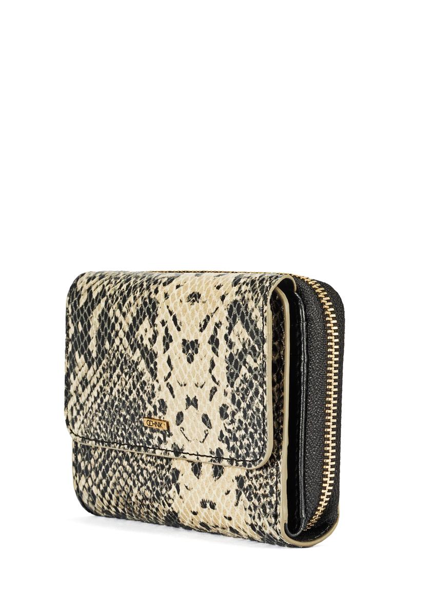 Small animal print wallet PORES-0949-81(W25)