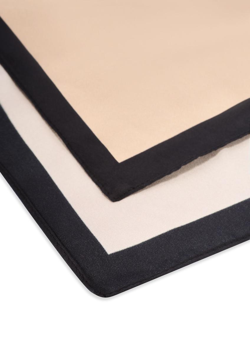 Beige women's scarf SZADT-0187-1B(W26)