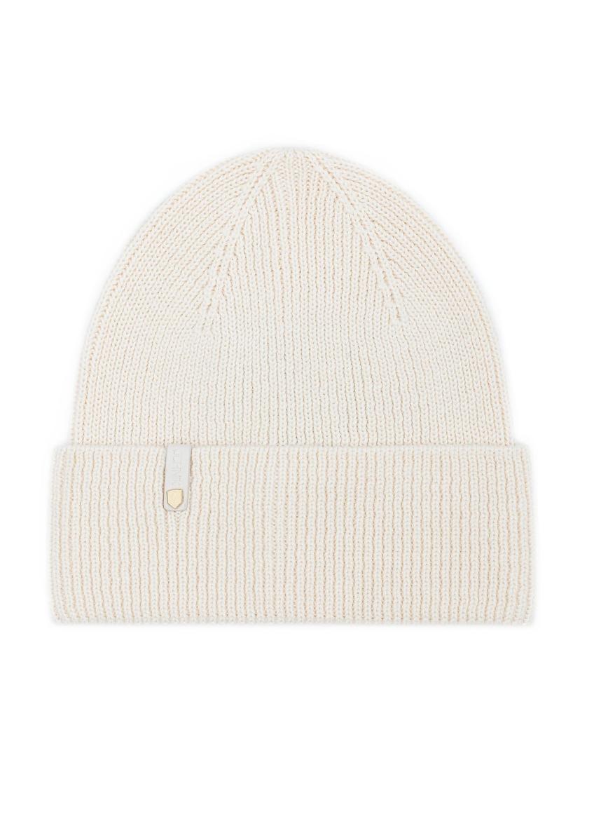 Classic cream winter hat for women CZADT-0178-81(Z24)