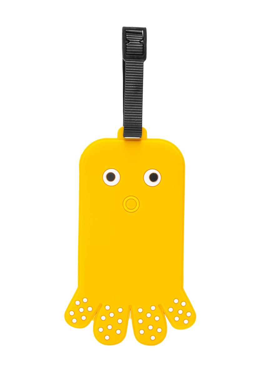 Luggage tag AW-012-0004-21(W25), front view of the product on a white background.