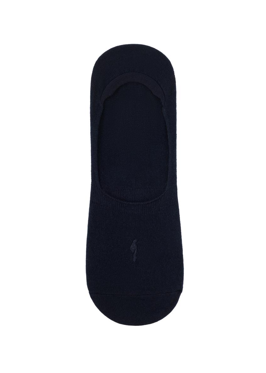 Navy blue men's socks SKAMT-0150B-7E(W26), front product view on white background.