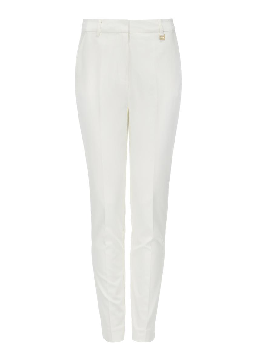 Women's cream-colored tailored pants SPODT-0090-12(W25)
