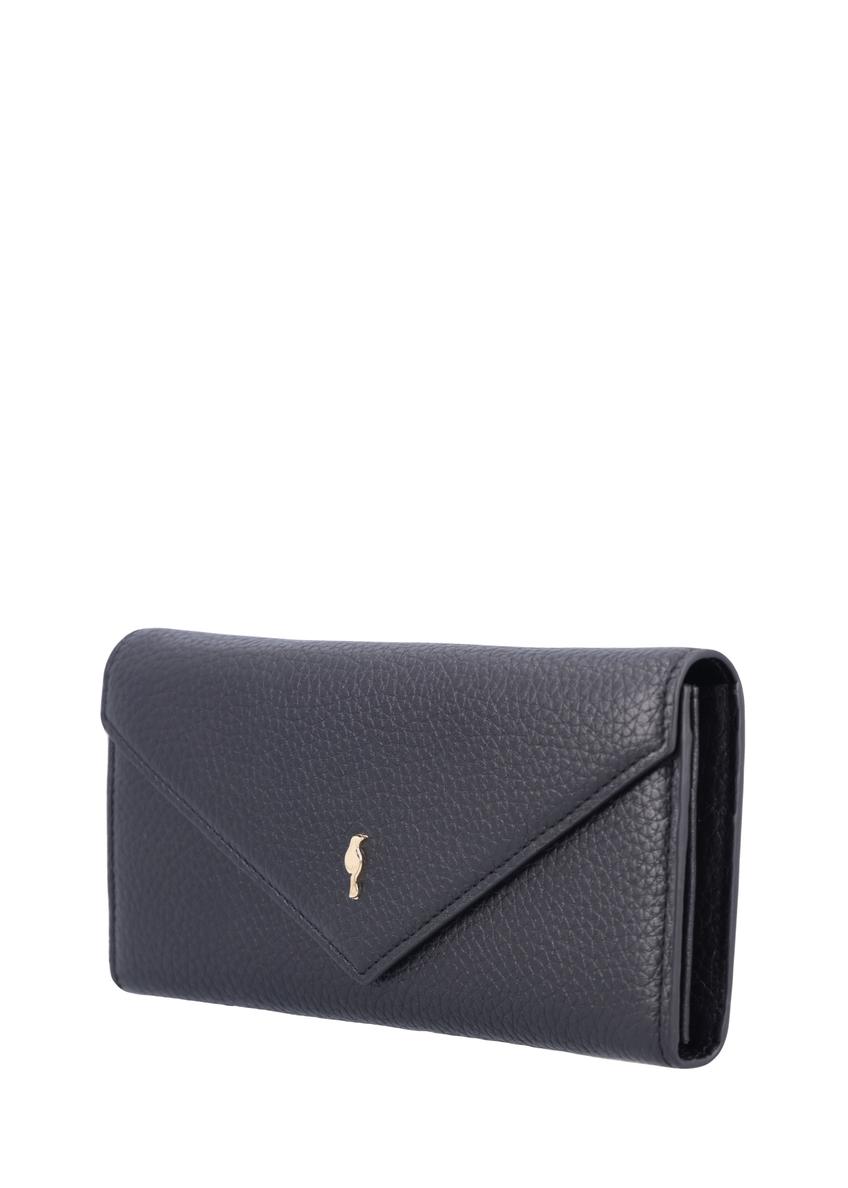 Large black leather women's wallet PORES-1016-9I(Z26)