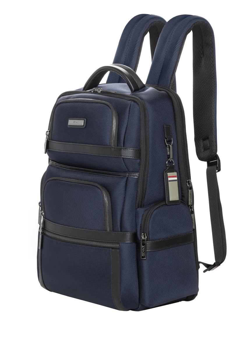 Navy blue men's backpack TORMN-0439-7D(Z26)