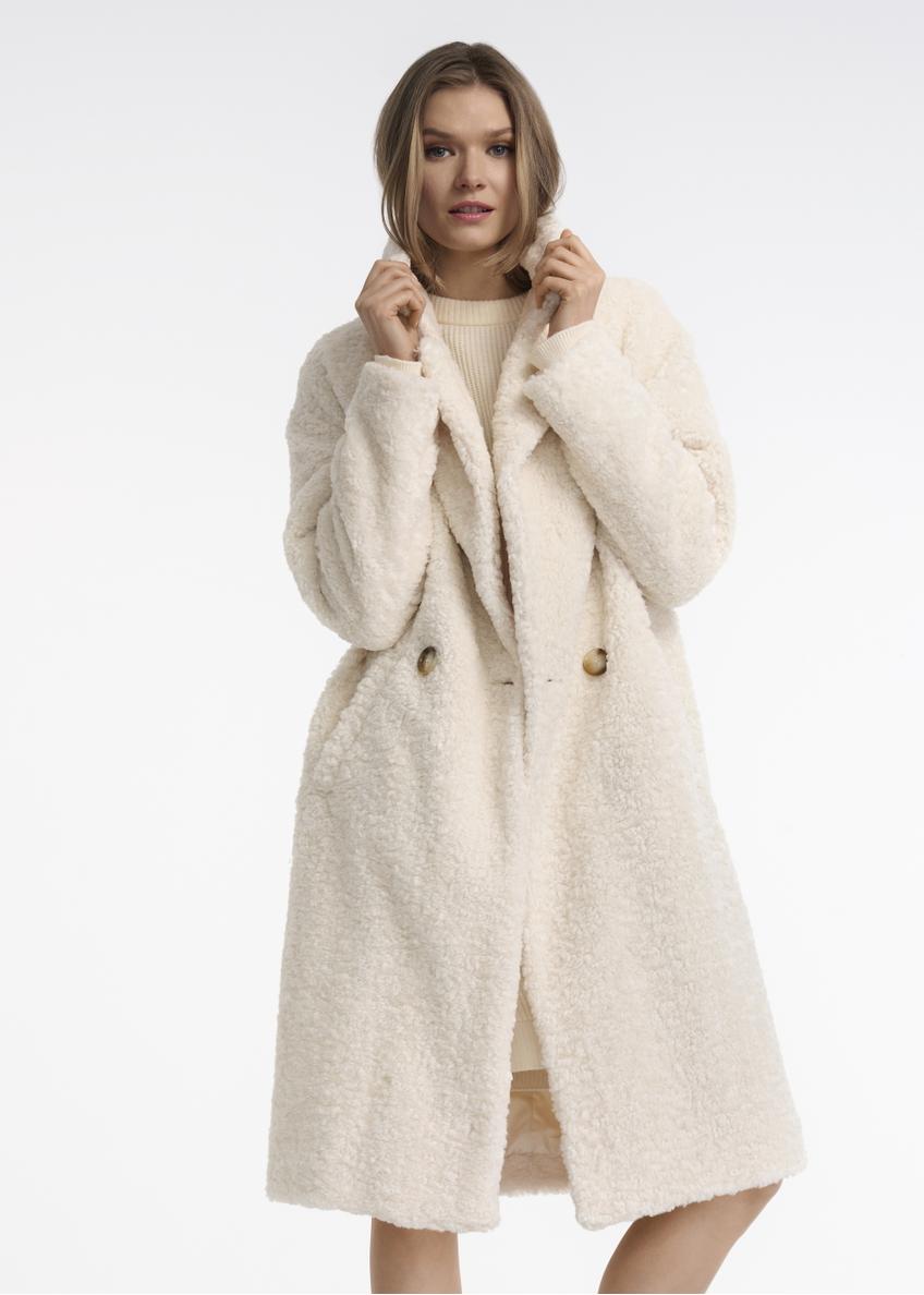 Women's oversize artificial fur FUTDP-0027-16(Z24)-01