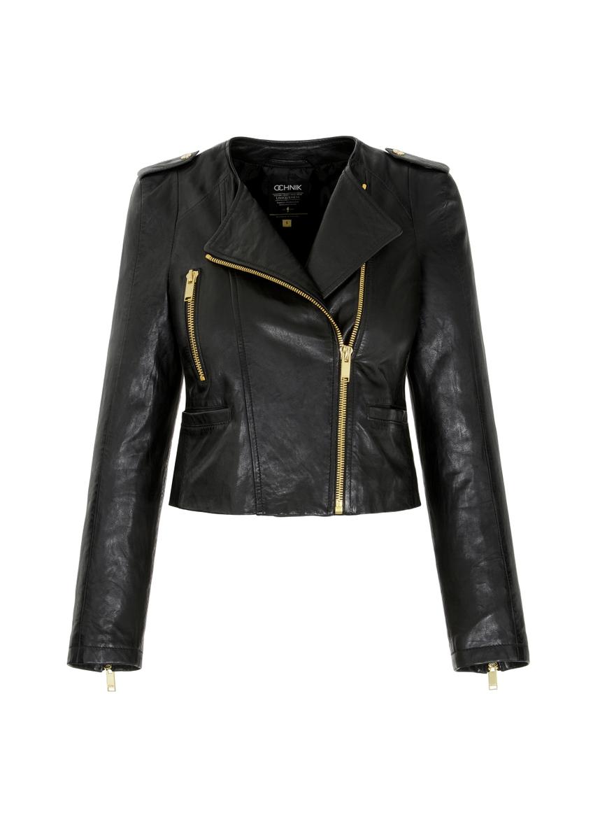 Women's Short Leather Ramones KURDS-0323-1116(KS)