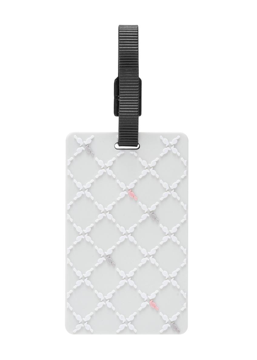 Luggage tag AW-012-0007-12(W25), front view of the product on a white background.