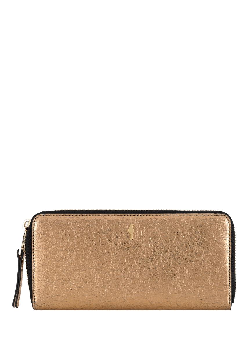 Large gold women's wallet PORES-0875-28(Z23)-07