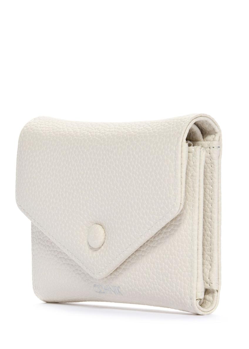 Small cream women's wallet POREC-0414-0P(W26)