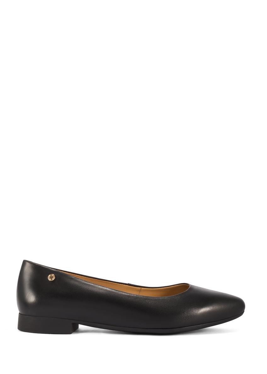 Black leather ballerinas BUTYD-1049B-99(W26)