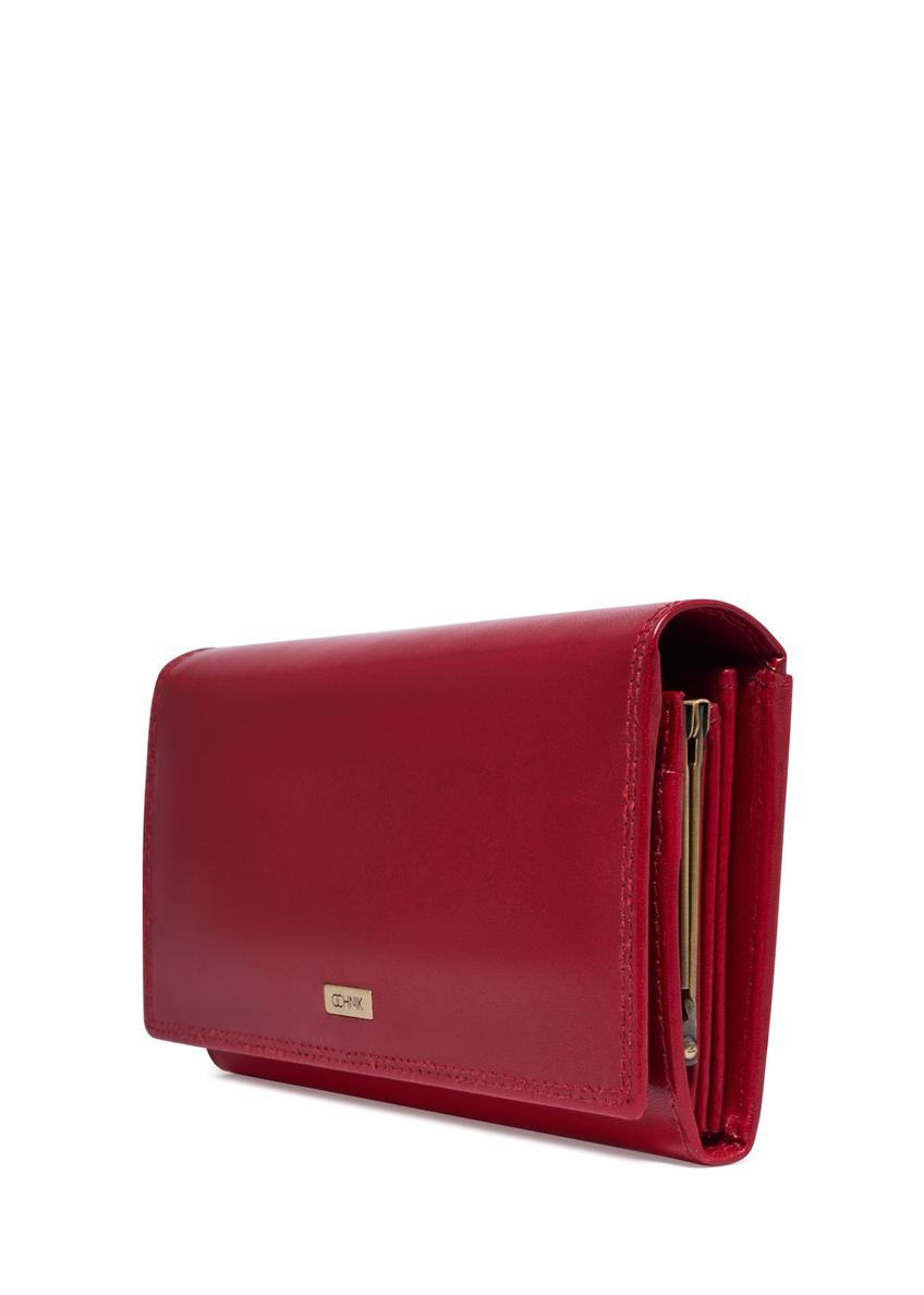 Large red women's wallet PL-187-4B(KS)