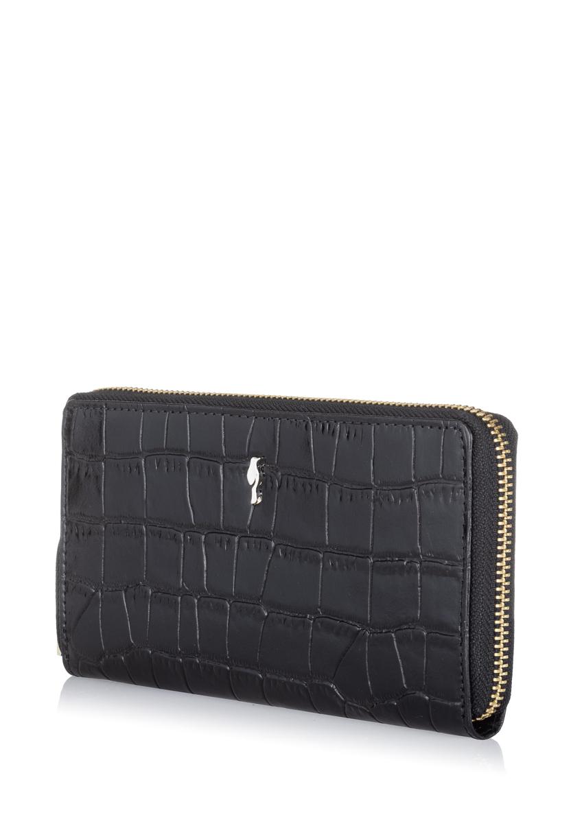 Croco women's leather wallet PORES-0844-99(W23)