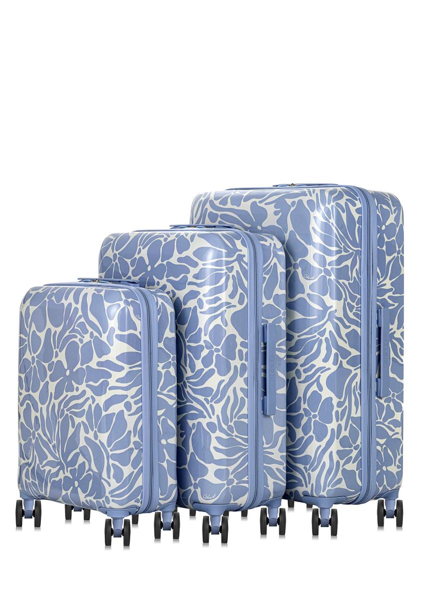 Set of suitcases on wheels 19''/24''/28'' WALAB-0068-61(W24)-01