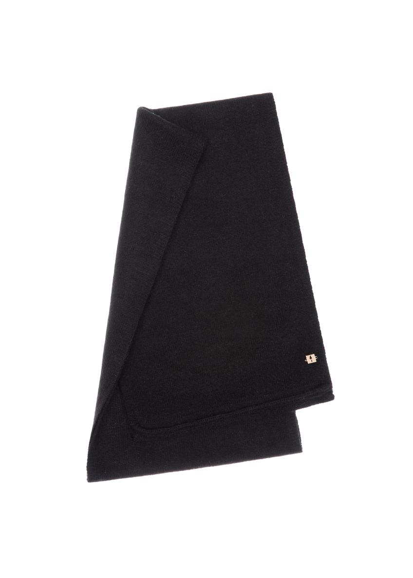 Cashmere black scarf for women SZADT-0093-99(Z25)