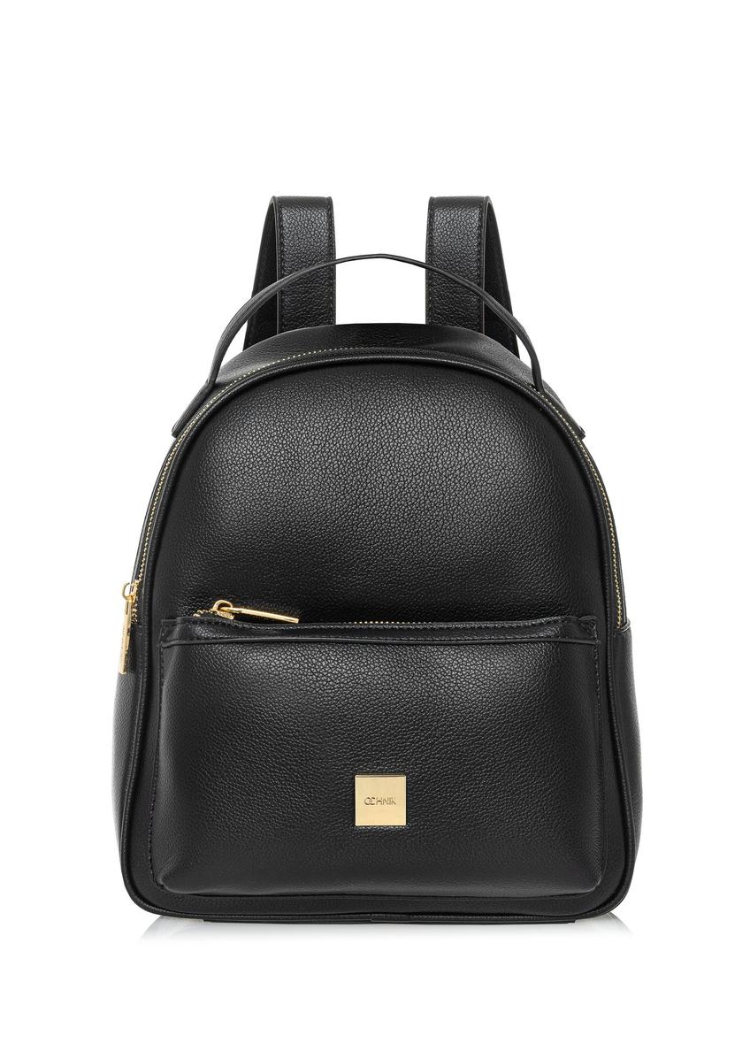 Black medium women's backpack TOREC-0920A-99(W25)-01