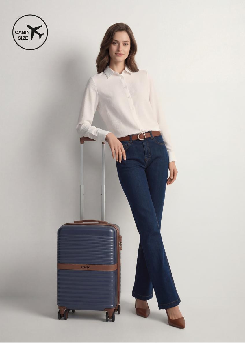 Small suitcase on wheels WALAB-0084-7D-19(W26)