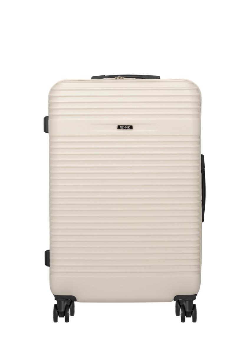 Large suitcase on wheels WALAB-0040-0C-28(W26), front view of the product on a white background.