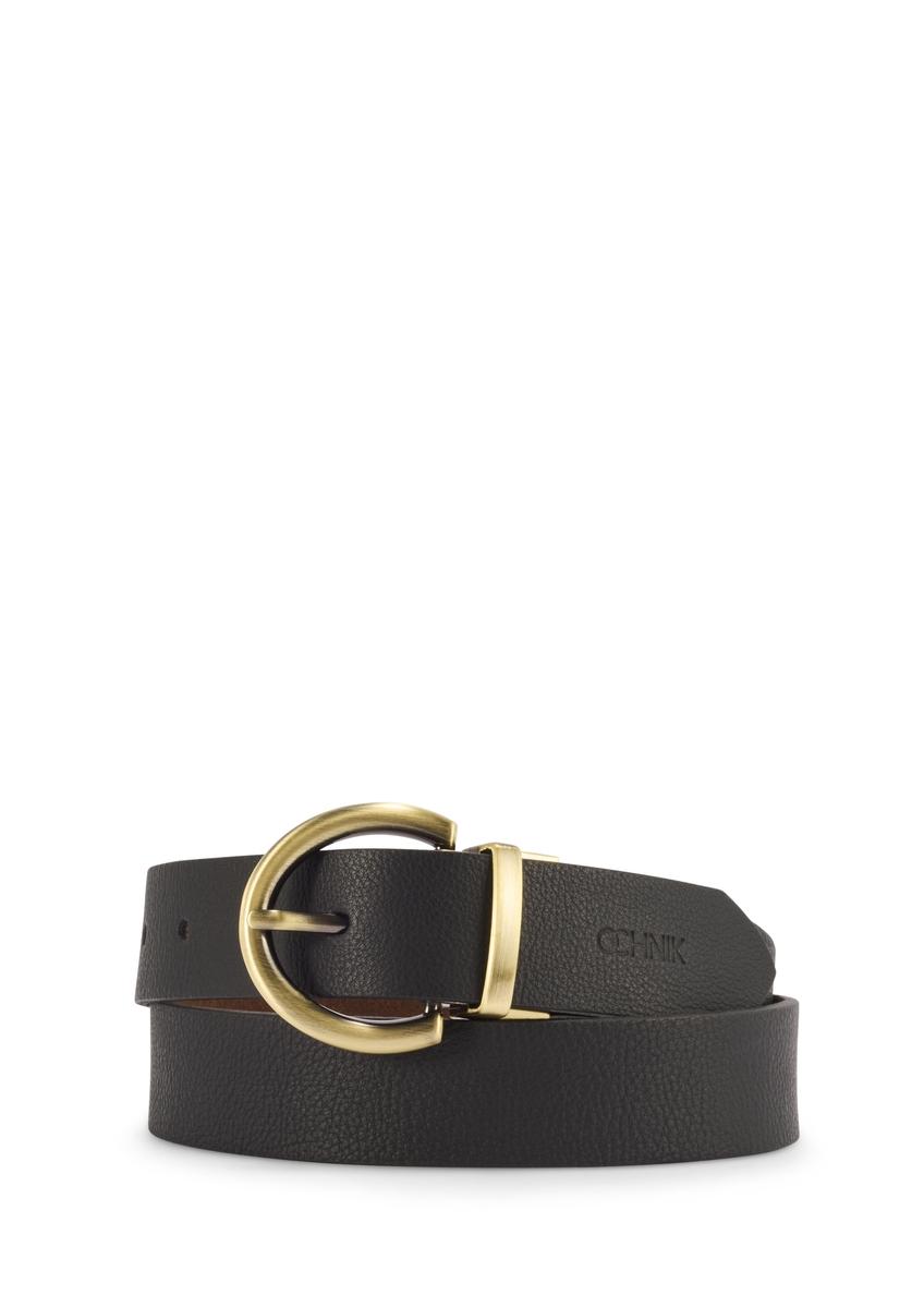 Reversible Black and Brown Women's Belt PASDS-0175B-89(Z25)