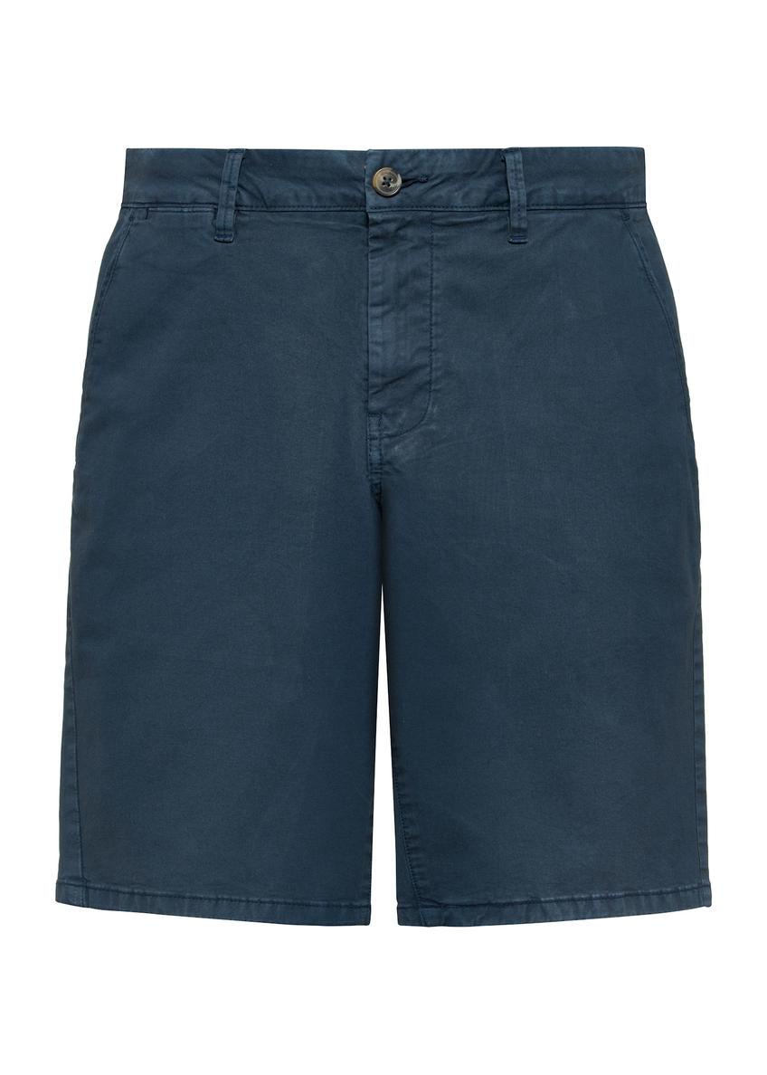 Navy blue men's shorts SZOMT-0029-69(W25)