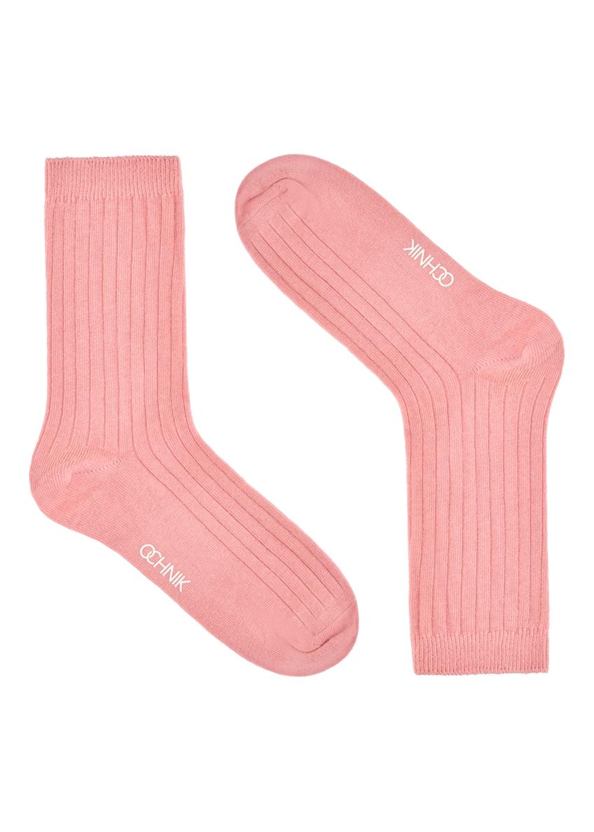 Set of long ribbed women's socks ZESDT-0045-00(W26)
