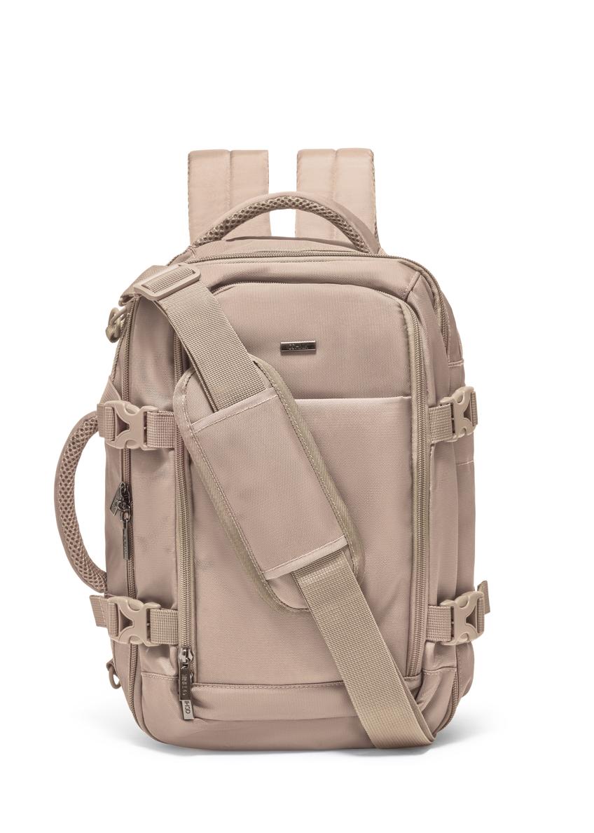 Dark beige airplane backpack PLCMN-0017-1C(Z26)