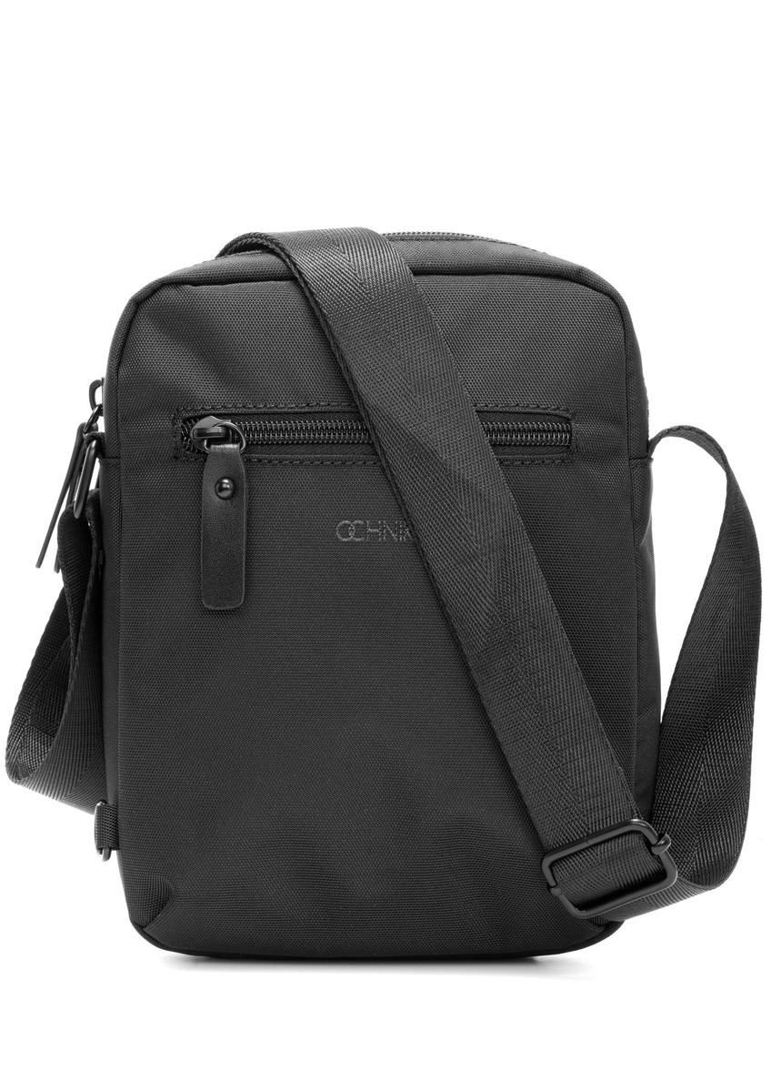 Black men's shoulder bag TORMN-0391-99(W26)