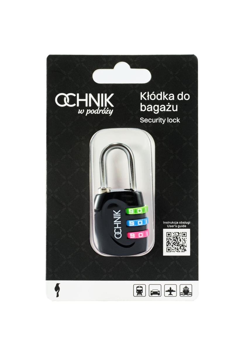 Black combination padlock AW-015-0005-99(W26)