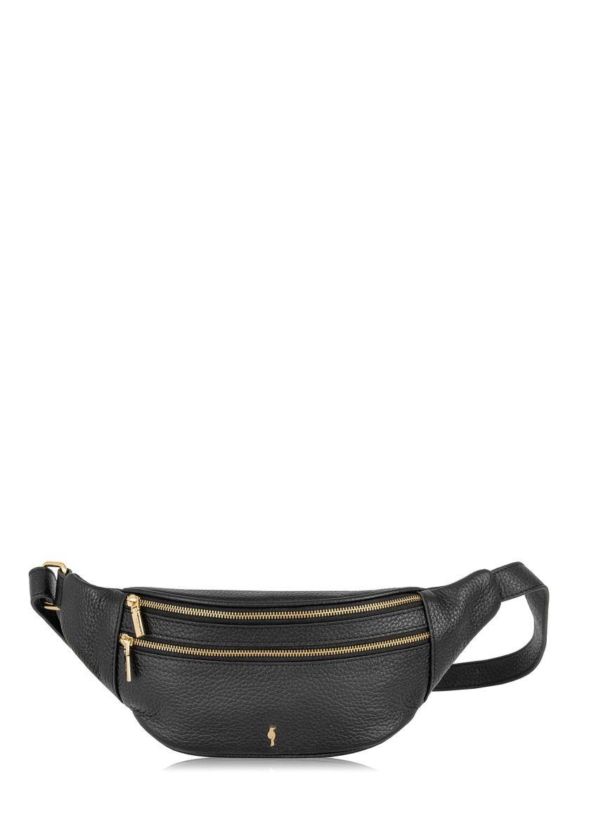 Women's black leather kidney TORES-0986-99(W24)-07