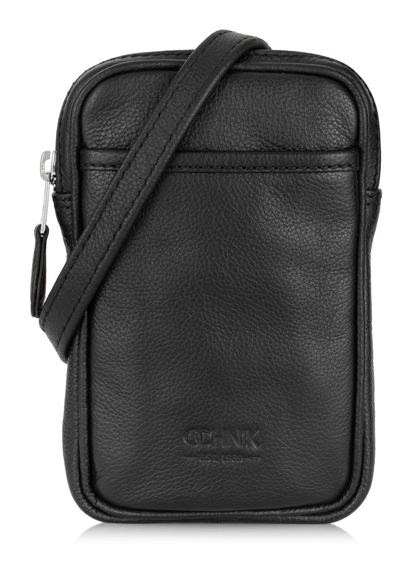 Men's leather pea sachet PORMS-0515-99(W23)-01