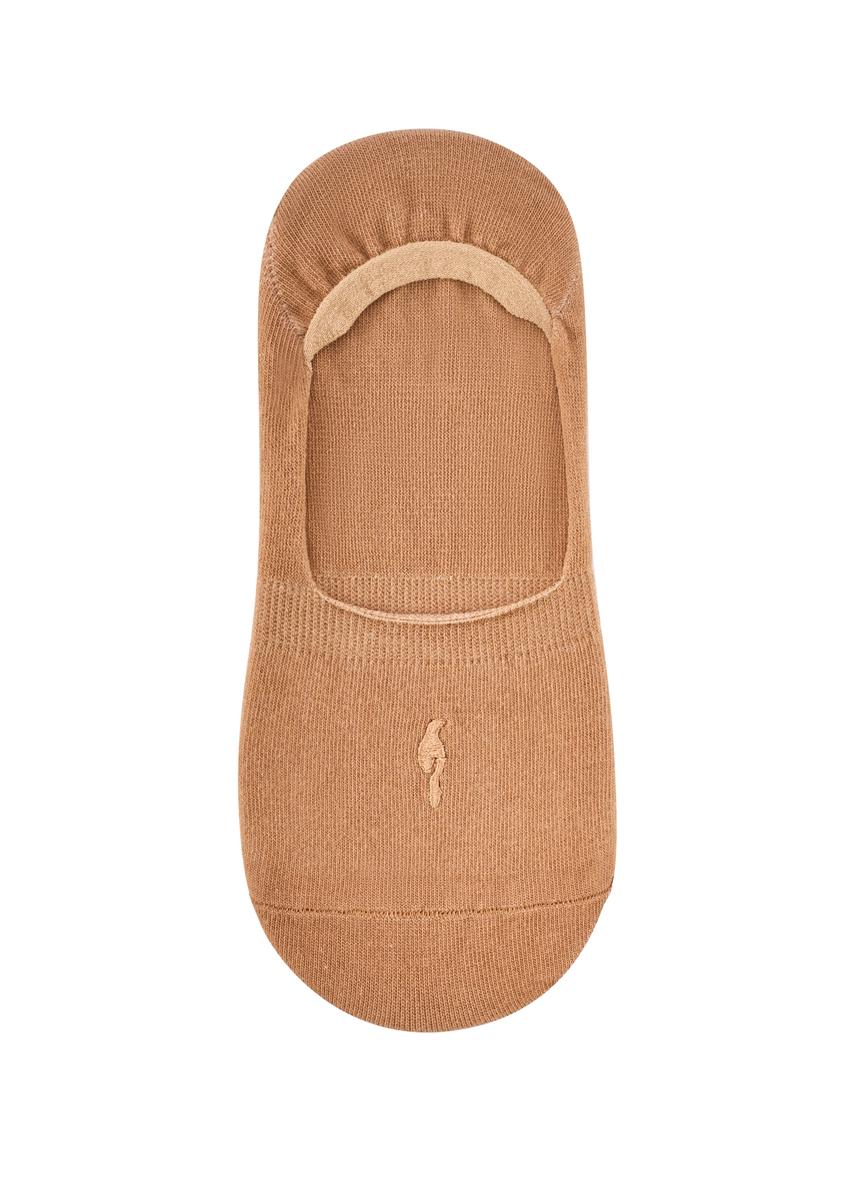 Camel women's ankle socks SKADT-0052B-1D(W26), front product view on white background.