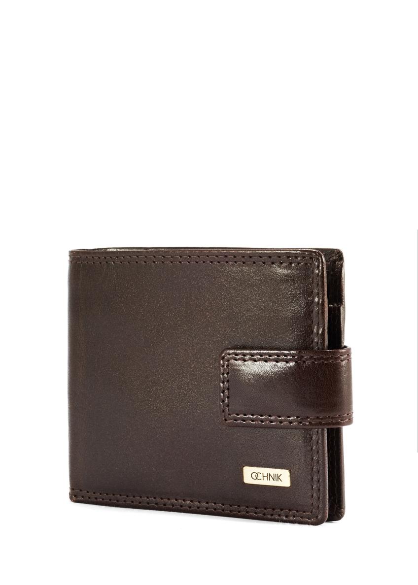 Chocolate Leather Men's Wallet PL-105-89(KS)