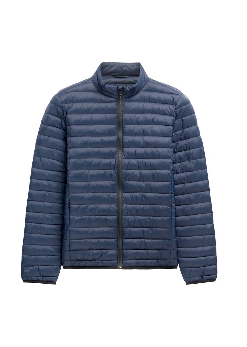 Men's navy blue transitional jacket KURMT-0382-7E(Z26)