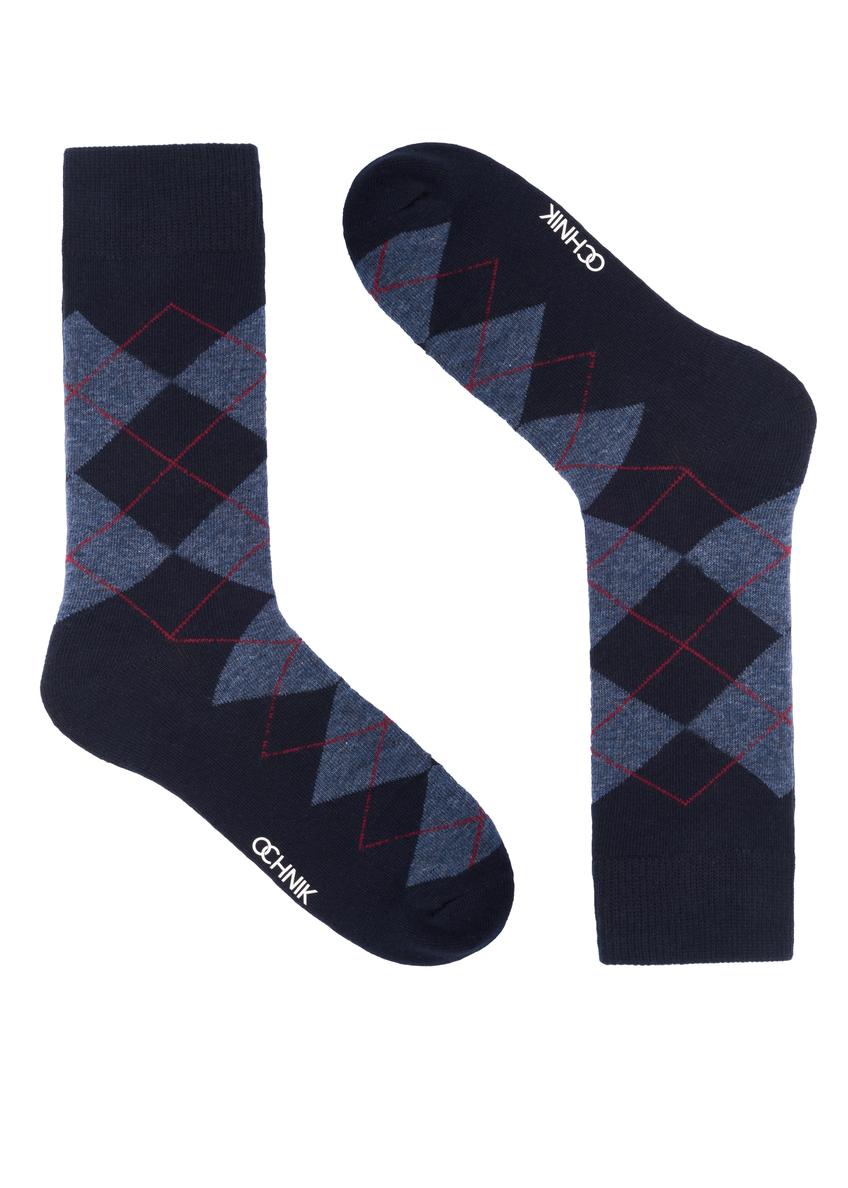 Set of long men's socks ZESMT-0067-00(Z26)