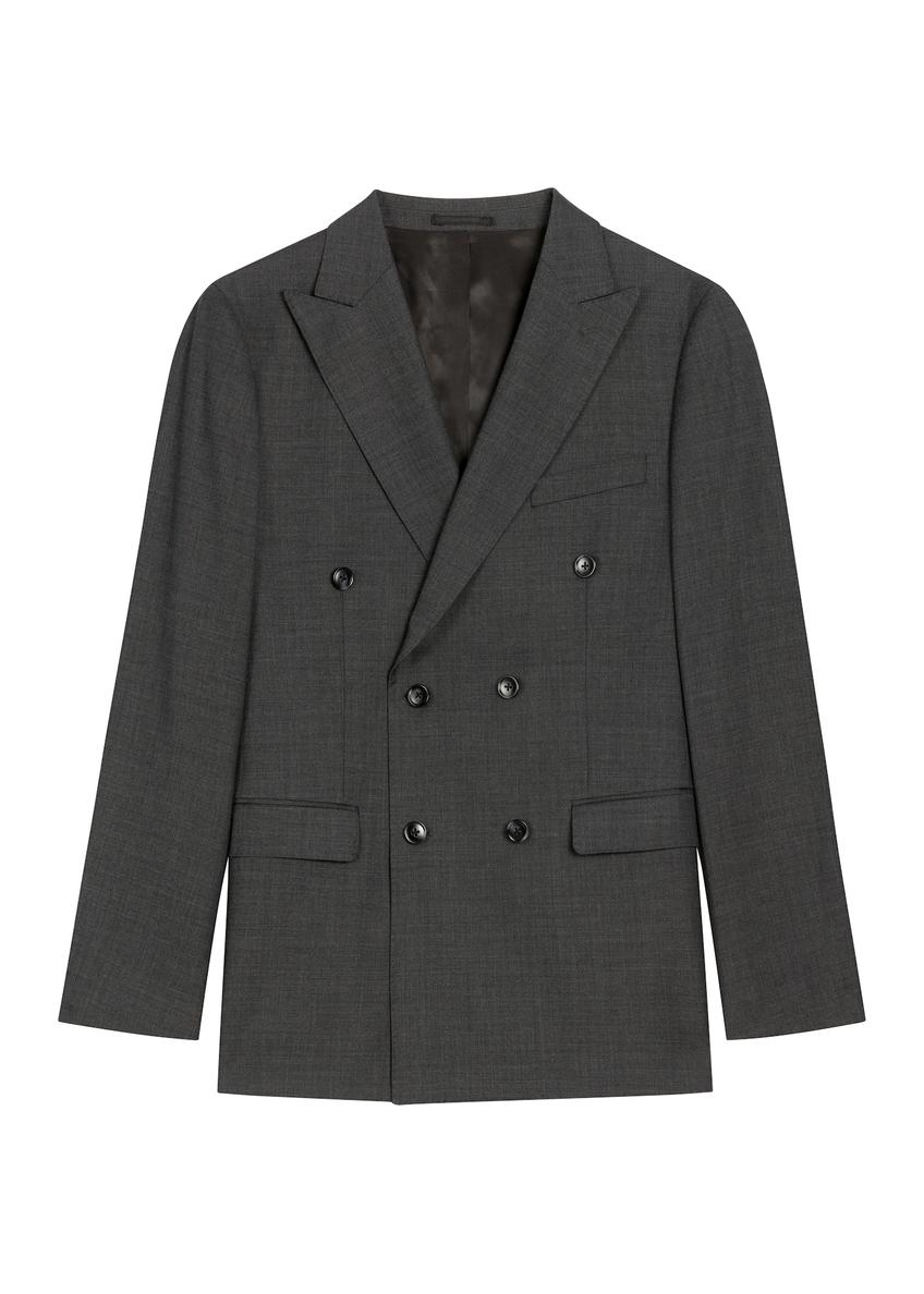 Men's graphite wool jacket MARMT-0025-9D(Z26)