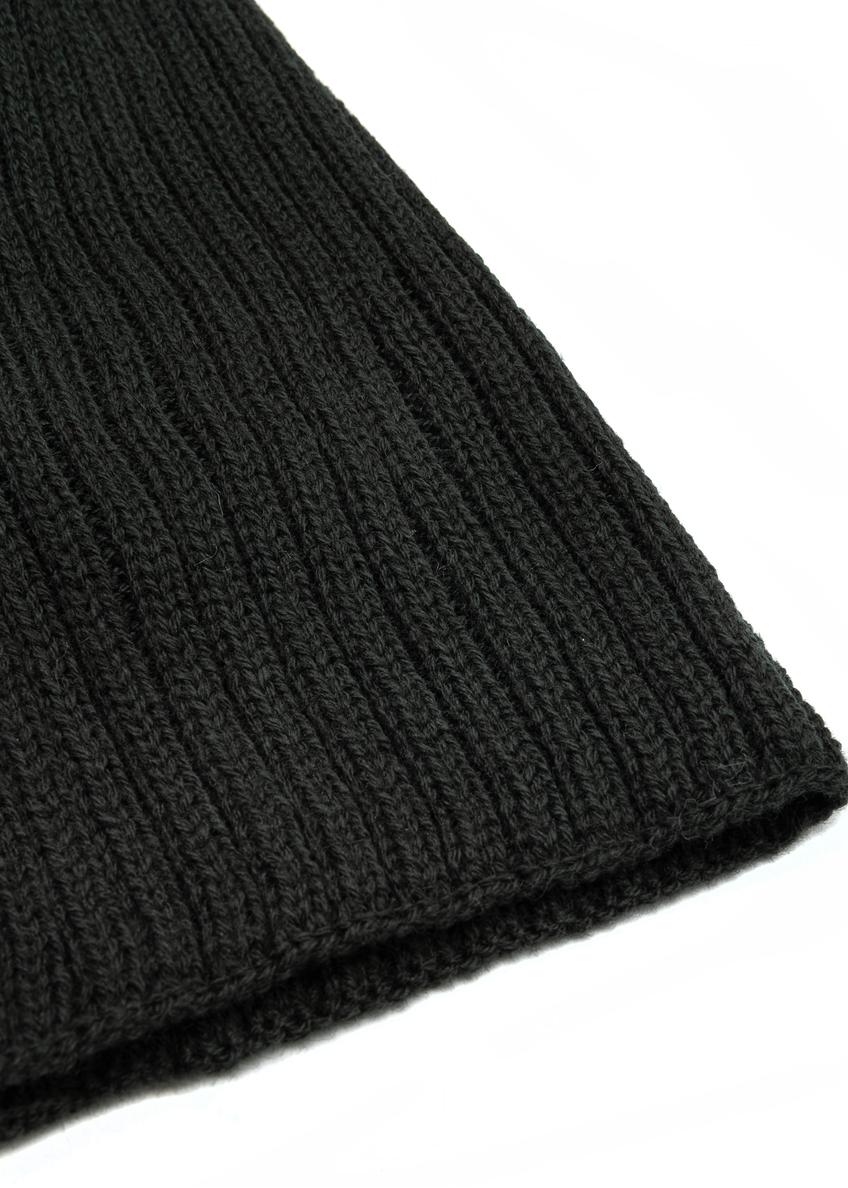 Green men's scarf SZAMT-0016-54(Z25)