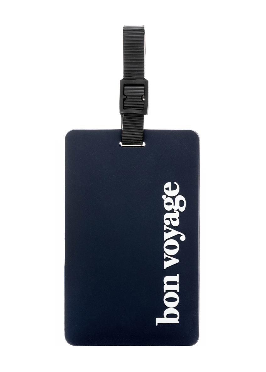 Luggage tag AW-012-0015-7D(W26), front view of the product on a white background.