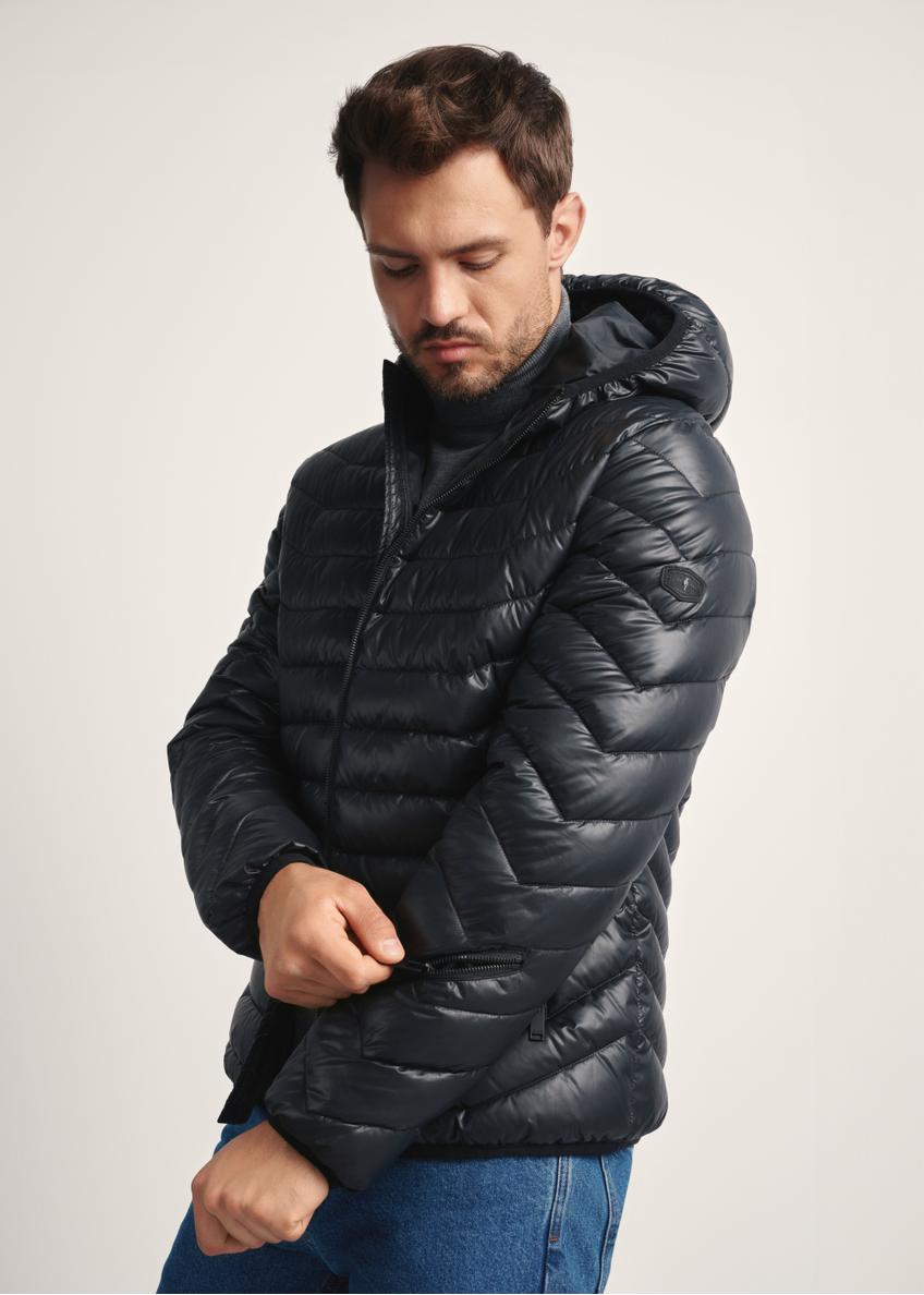 Men's jacket in black KURMT-0380-99(Z25)