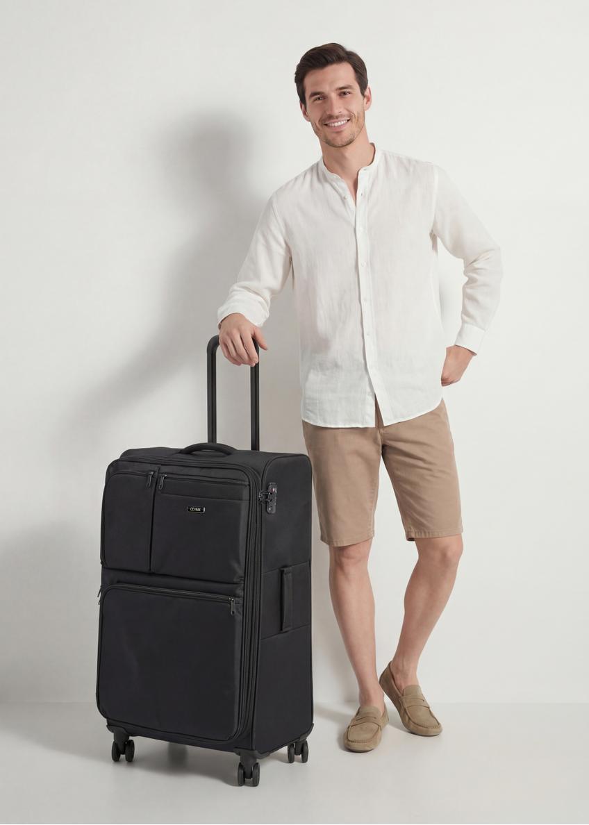 Large suitcase on wheels WALNY-0048-99-28(W26)