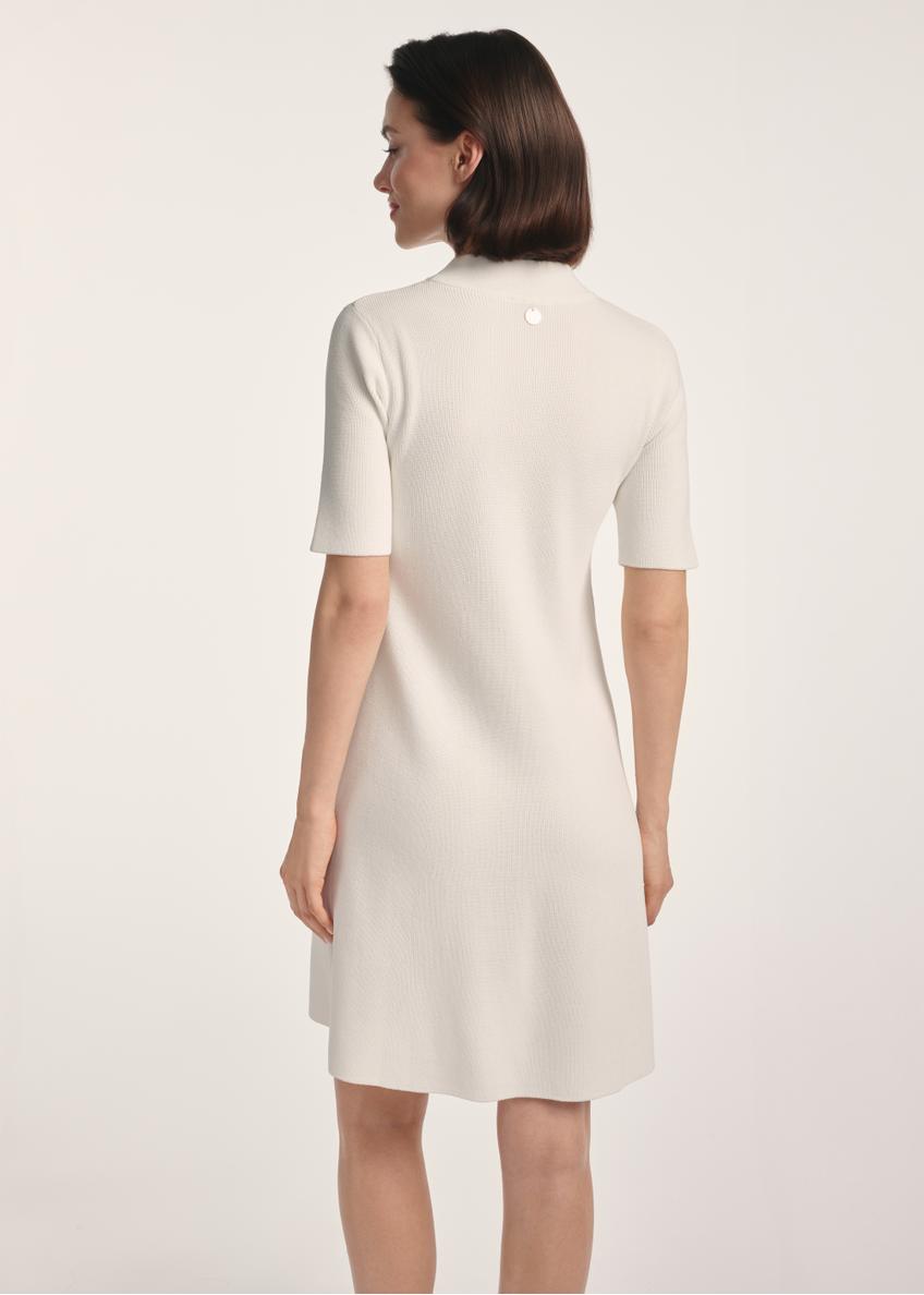 Cream women's dress SUKDT-0243-12(Z25)
