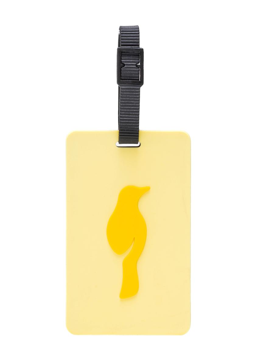 Luggage tag AW-012-0011-21(W25), front view of the product on a white background.