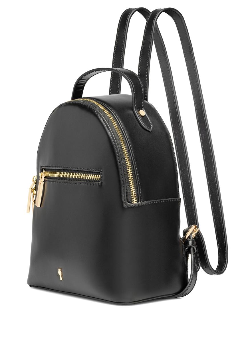 Small black women's backpack TOREC-1128-99(W26)