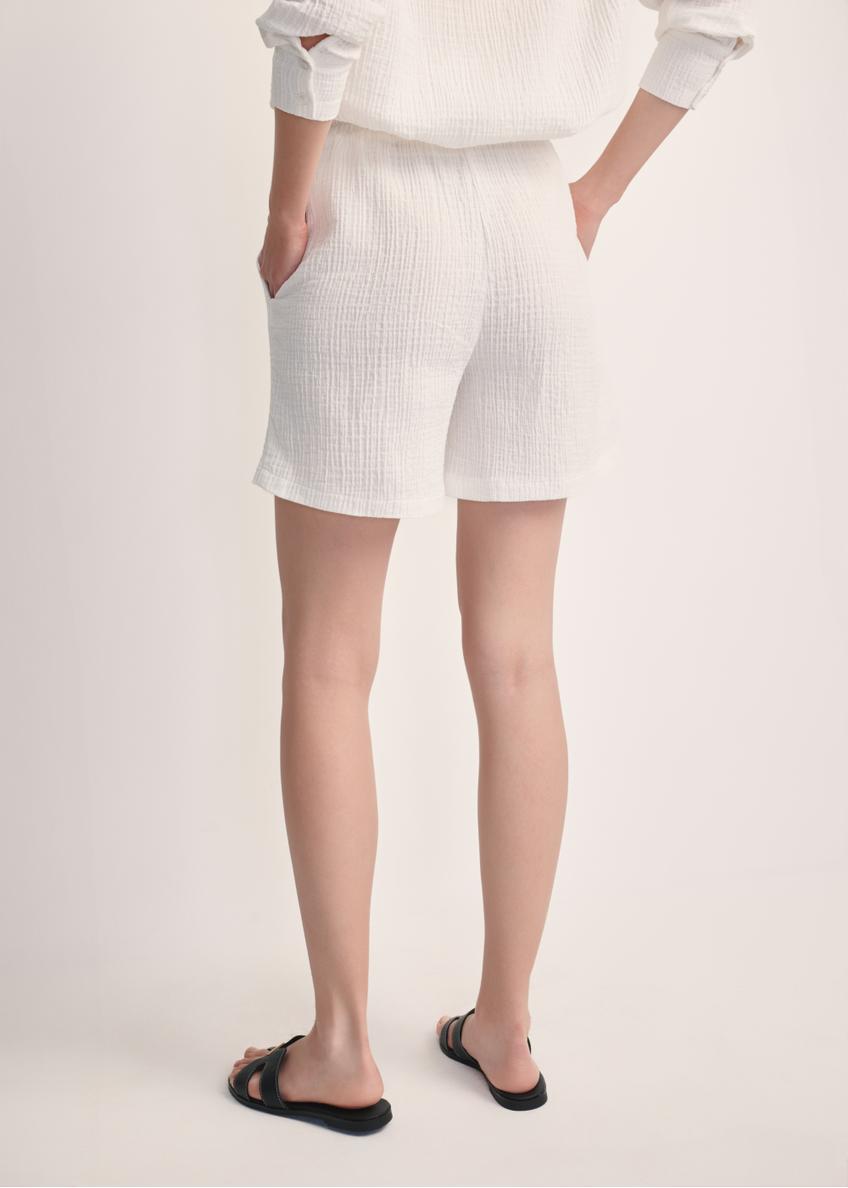 White women's shorts SZODT-0014-11(W25)