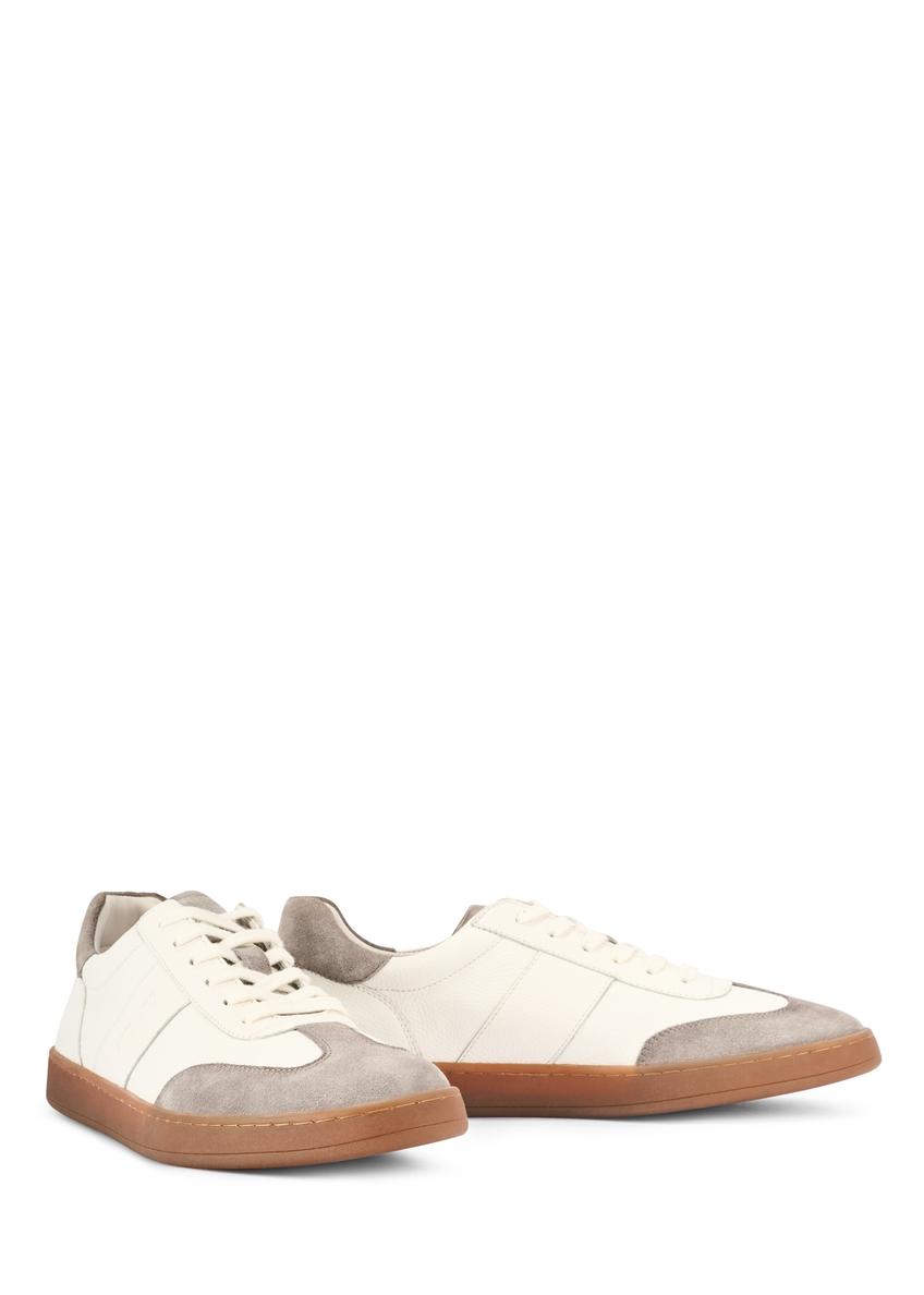 Leather men's sports shoes BUTYM-0487-0B(W26)