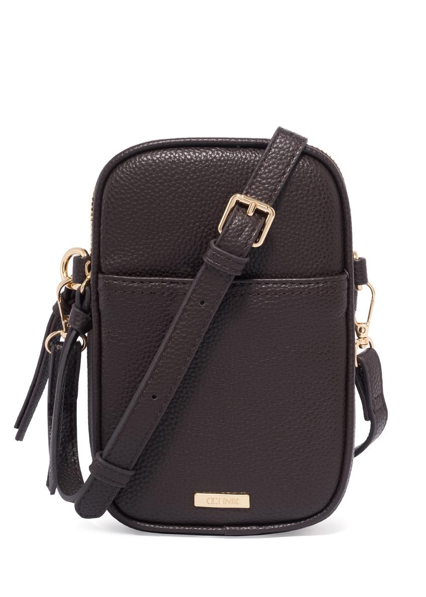 Brown mini women's phone bag TOREC-1368-1I(Z26)